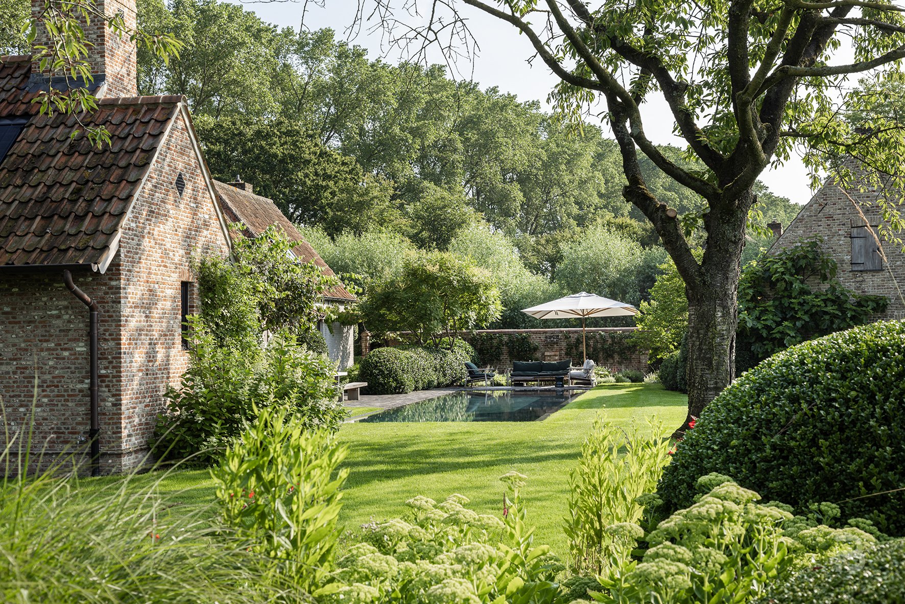 Afbeelding project Boerderijtuin rond gerenoveerde hoeve