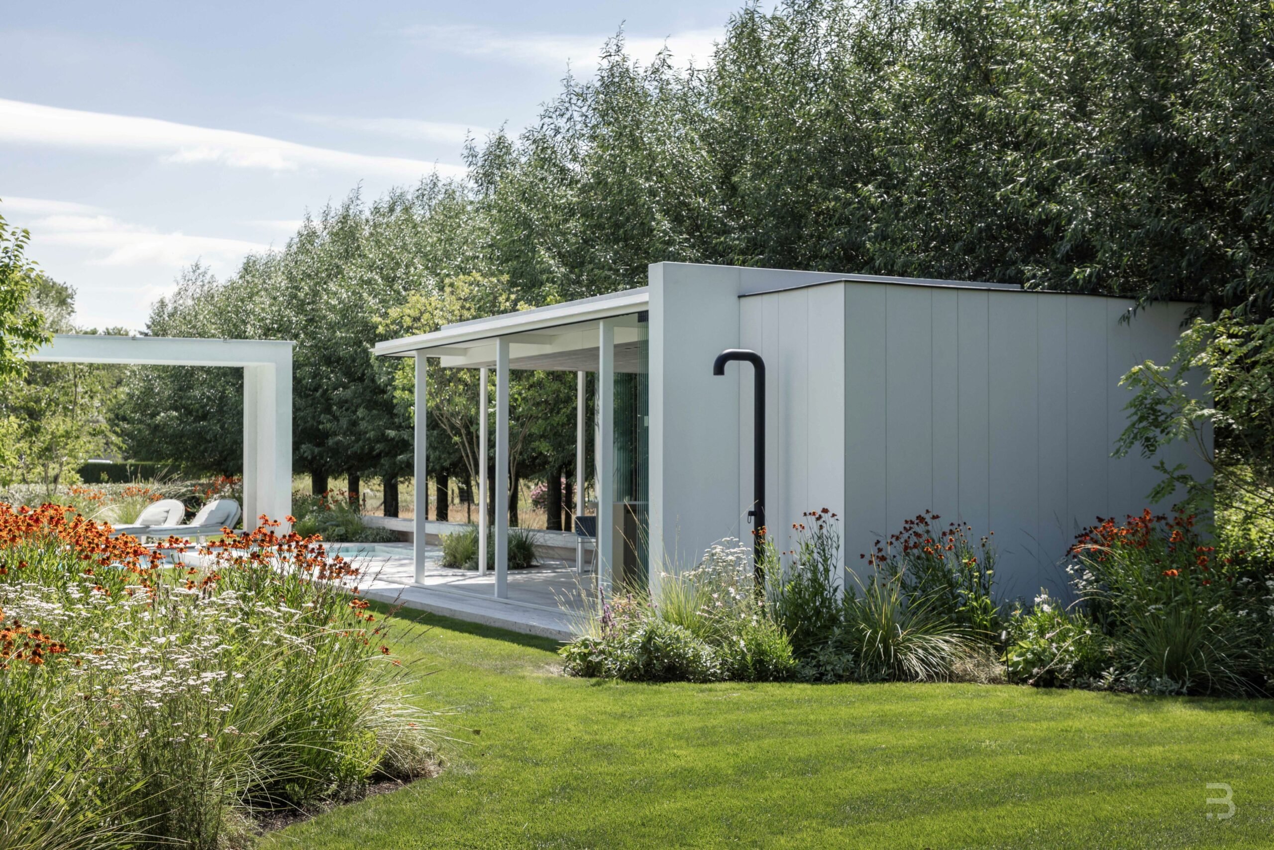 Afbeelding project Hedendaags totaalproject tuin | zwembad | poolhouse